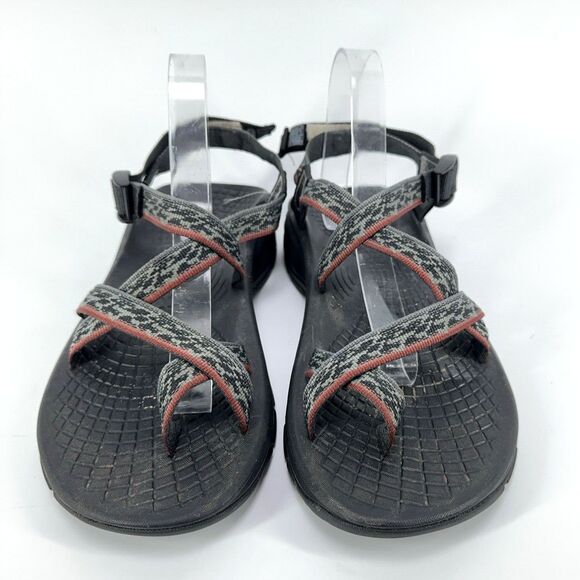 Mens 10 Chaco J104865 Grandeur Waterproof Strappy Hiking Black Outdoor Sandals main image 9